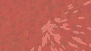 Benzersiz video giriş tasarımı projeleri için detaylı yüzey kalıbı film animasyon stili grafik girişi