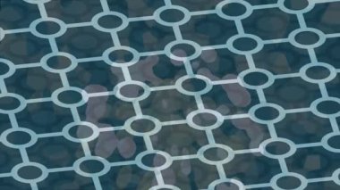 Benzersiz hareket dokusu tasarım sanatı ile profesyonel video düzenleme için modern soyut grafikler