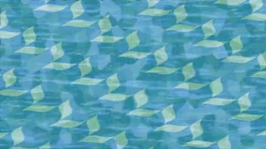 Lüks hareket projeleri için soyut tasarım stili animasyonu olan üst düzey dijital doku