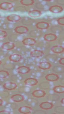 Benzersiz hareket dokusu tasarım sanatı ile profesyonel video düzenleme için modern soyut grafikler