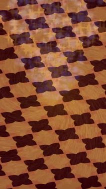 Benzersiz dijital animasyon tarzı grafikleri olan yaratıcı ortam tasarımı için yenilikçi hareket dokusu