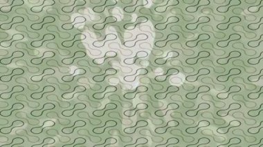 Soyut hareket desenli fütüristik video üretimi için dinamik dijital arkaplan