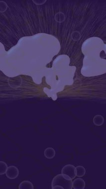 Profesyonel video projeleri sanat tarzı için organik hareketli arkaplan tasarımı