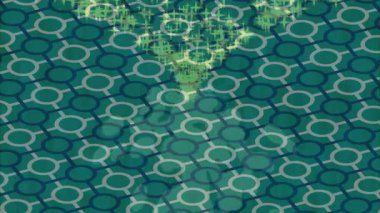 Organik desenli yüzey giriş stili video film sanatı ile soyut arkaplan tasarımı