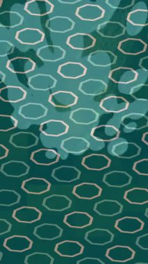 Benzersiz video giriş tasarımı projeleri için detaylı yüzey kalıbı film animasyon stili grafik girişi