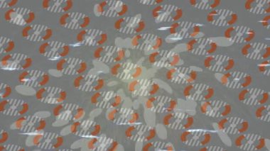 Benzersiz hareket dokusu tasarım sanatı ile profesyonel video düzenleme için modern soyut grafikler