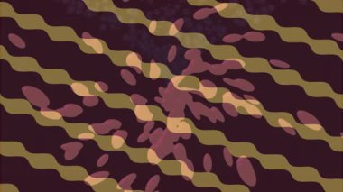 Profesyonel video projeleri sanat tarzı için organik hareketli arkaplan tasarımı