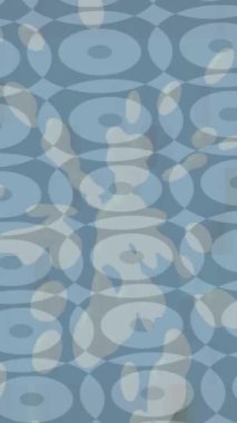 Soyut hareket desenli fütüristik video üretimi için dinamik dijital arkaplan