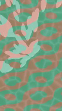 Estetik doku arkaplan tasarımı renkli hareket grafikleri ile moda film giriş profosyoneli