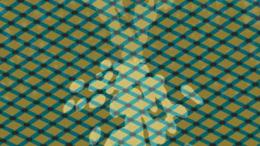 Benzersiz hareket dokusu tasarım sanatı ile profesyonel video düzenleme için modern soyut grafikler