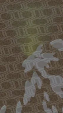 Organik desenli yüzey giriş stili video film sanatı ile soyut arkaplan tasarımı