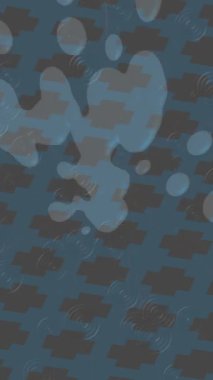 Soyut hareket desenli fütüristik video üretimi için dinamik dijital arkaplan