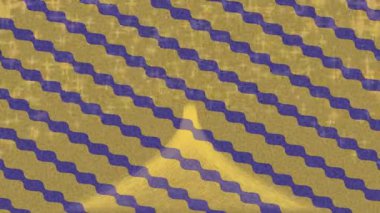 Lüks hareket projeleri için soyut tasarım stili animasyonu olan üst düzey dijital doku