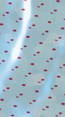 Benzersiz dijital animasyon tarzı grafikleri olan yaratıcı ortam tasarımı için yenilikçi hareket dokusu