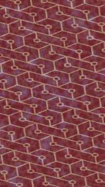 Dijital doku yüzey tasarım biçimi ile modern video animasyonu için gelişmiş hareket grafikleri