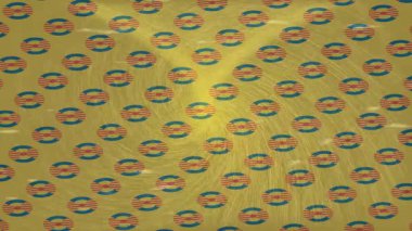 Profesyonel video projeleri sanat tarzı için organik hareketli arkaplan tasarımı