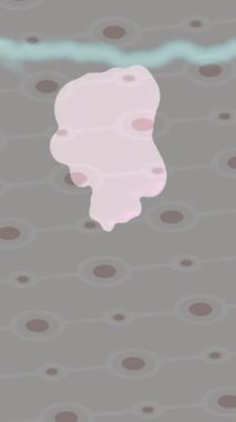 Organik desenli yüzey giriş stili video film sanatı ile soyut arkaplan tasarımı