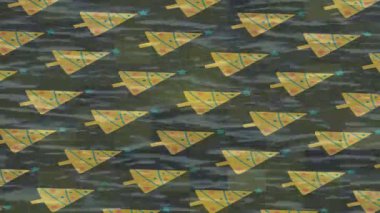 Benzersiz video giriş tasarımı projeleri için detaylı yüzey kalıbı film animasyon stili grafik girişi