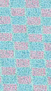 Benzersiz dijital animasyon tarzı grafikleri olan yaratıcı ortam tasarımı için yenilikçi hareket dokusu