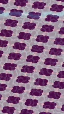 Benzersiz dijital animasyon tarzı grafikleri olan yaratıcı ortam tasarımı için yenilikçi hareket dokusu