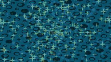 Lüks hareket projeleri için soyut tasarım stili animasyonu olan üst düzey dijital doku