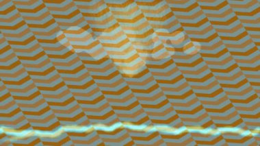 Soyut hareket desenli fütüristik video üretimi için dinamik dijital arkaplan