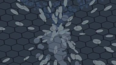 Yaratıcı video düzenleme film tasarımı için benzersiz hareket grafikleri biçimi giriş hareketi video pro