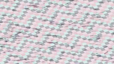 Benzersiz dijital animasyon tarzı grafikleri olan yaratıcı ortam tasarımı için yenilikçi hareket dokusu