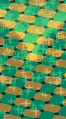 Lüks hareket projeleri için soyut tasarım stili animasyonu olan üst düzey dijital doku