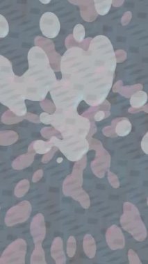 Organik desenli yüzey giriş stili video film sanatı ile soyut arkaplan tasarımı