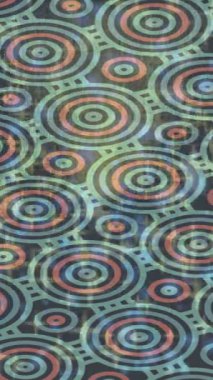 Benzersiz hareket dokusu tasarım sanatı ile profesyonel video düzenleme için modern soyut grafikler