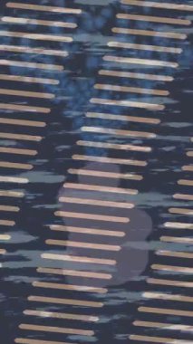 Organik desenli yüzey giriş stili video film sanatı ile soyut arkaplan tasarımı