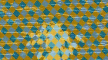 Soyut hareket desenli fütüristik video üretimi için dinamik dijital arkaplan