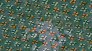 Profesyonel video projeleri sanat tarzı için organik hareketli arkaplan tasarımı