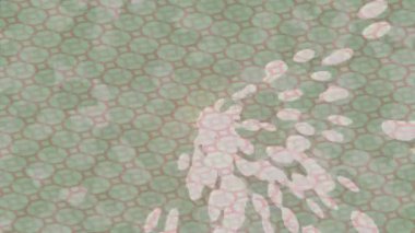 Estetik doku arkaplan tasarımı renkli hareket grafikleri ile moda film giriş profosyoneli