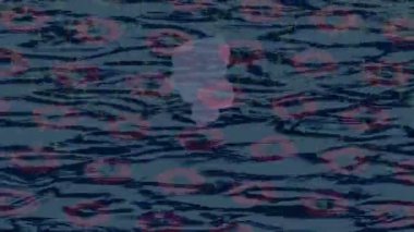 Estetik doku arkaplan tasarımı renkli hareket grafikleri ile moda film giriş profosyoneli