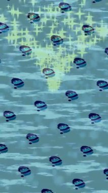 Modern medya üretimi için fütüristik dijital soyut doku sinematik tarz hareketli grafik ögesi