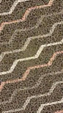 Benzersiz dijital animasyon tarzı grafikleri olan yaratıcı ortam tasarımı için yenilikçi hareket dokusu