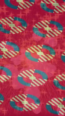 Estetik doku arkaplan tasarımı renkli hareket grafikleri ile moda film giriş profosyoneli