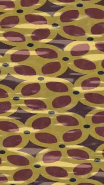 Benzersiz video giriş tasarımı projeleri için detaylı yüzey kalıbı film animasyon stili grafik girişi