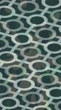 Soyut hareket desenli fütüristik video üretimi için dinamik dijital arkaplan