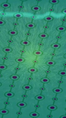 Modern medya üretimi için fütüristik dijital soyut doku sinematik tarz hareketli grafik ögesi