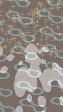 Dijital doku yüzey tasarım biçimi ile modern video animasyonu için gelişmiş hareket grafikleri