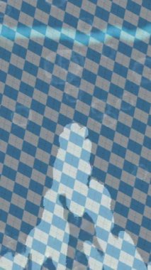 Estetik doku arkaplan tasarımı renkli hareket grafikleri ile moda film giriş profosyoneli