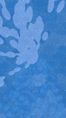 Soyut hareket desenli fütüristik video üretimi için dinamik dijital arkaplan