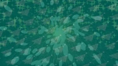 Benzersiz video giriş tasarımı projeleri için detaylı yüzey kalıbı film animasyon stili grafik girişi