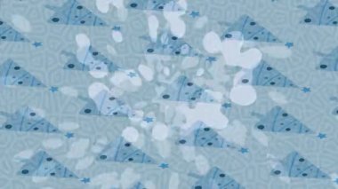 Benzersiz dijital hareket grafiklerine sahip yaratıcı sinematik projeler için yumuşak animasyon yüzeyi