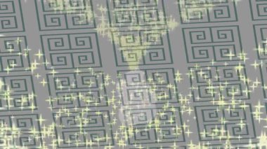 Lüks hareket projeleri için soyut tasarım stili animasyonu olan üst düzey dijital doku