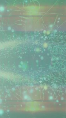 Benzersiz hareket grafikleri tasarım sanatına sahip yaratıcı film üretimi için özet bir arkaplan