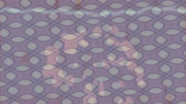 Modern medya üretimi için fütüristik dijital soyut doku sinematik tarz hareketli grafik ögesi